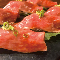 【Premium Japanese roasted beef sushi