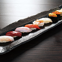 Raw sushi platter - Miyabi -