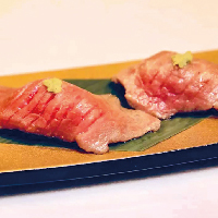 Choice fatty tuna sushi
